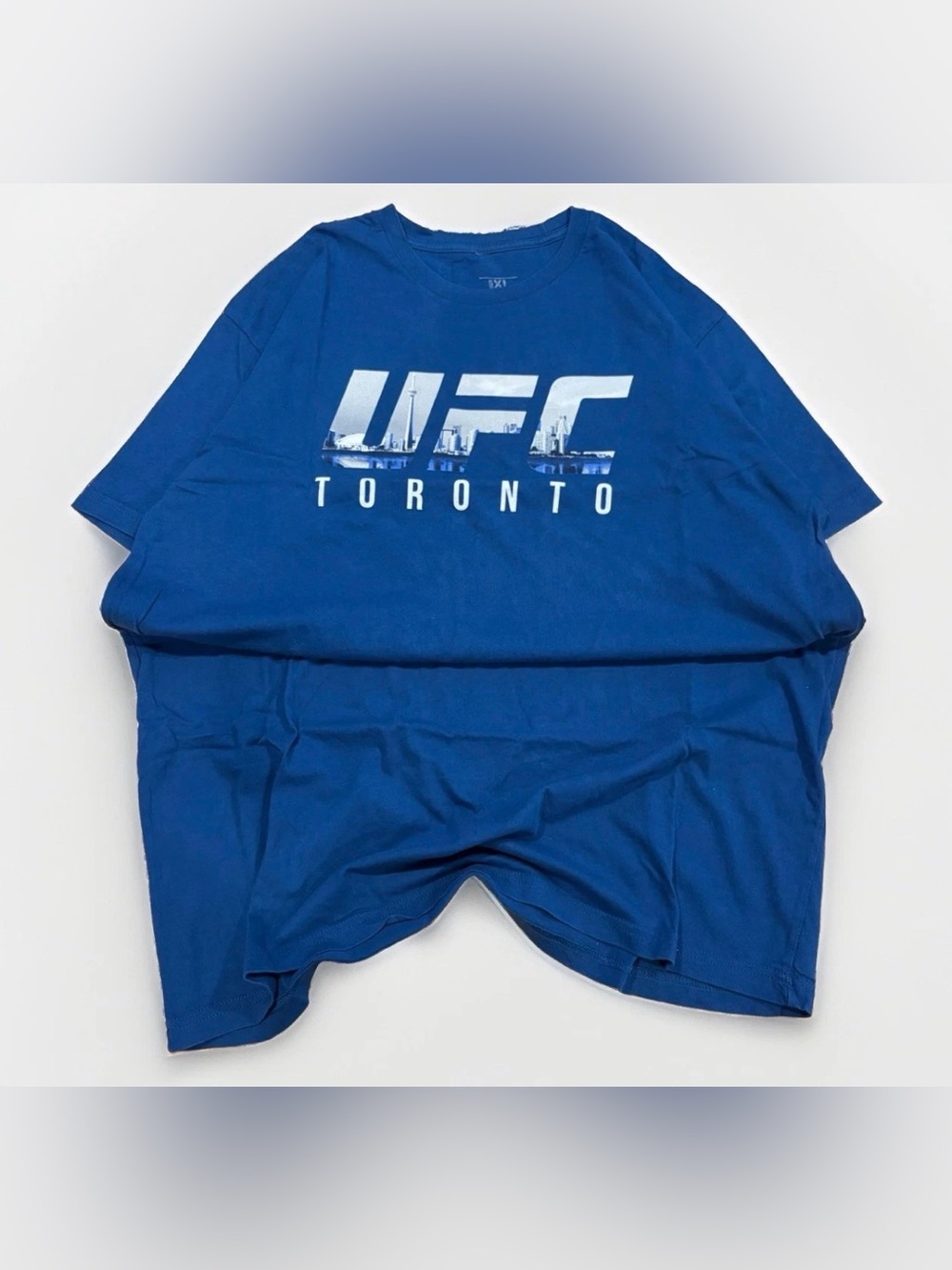 UFC Toronto T-Shirt Size XL Blue Rare MMA Promo T-Shirt Canada